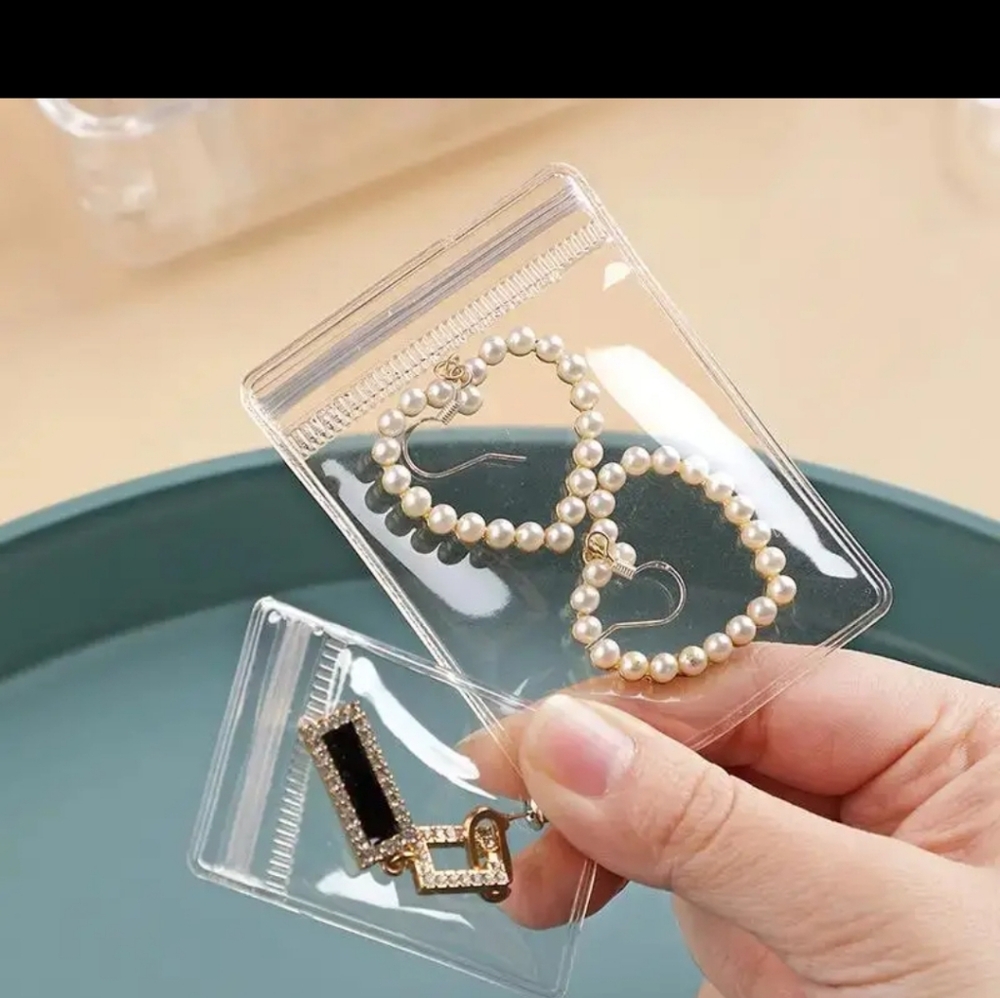 20ct. Jewelry Bags 10-3.14x4.72 and 10-2.36x3.14 Ziplock Bags - Picture 8 of 8